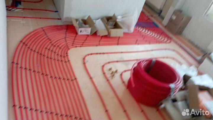 Тёплые полы система отопления водопровод