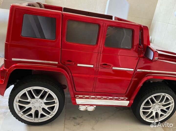 Электромобиль Mercedes-Benz-G65 AMG красный