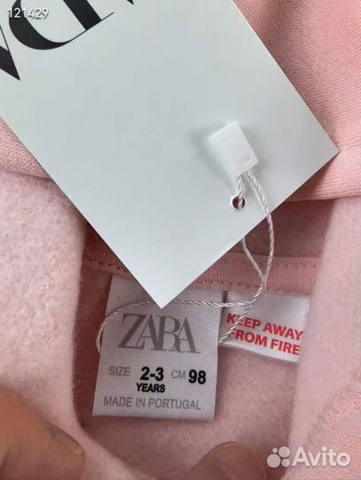 Костюм zara для девочки 92-98