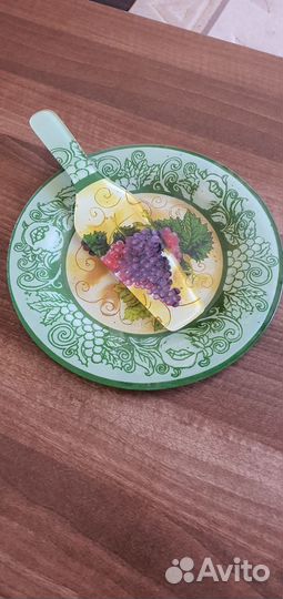 Тарелка с лопаткой доя торта