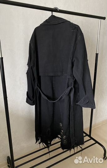 Джинсовое пальто