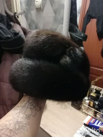 Шапка норковая