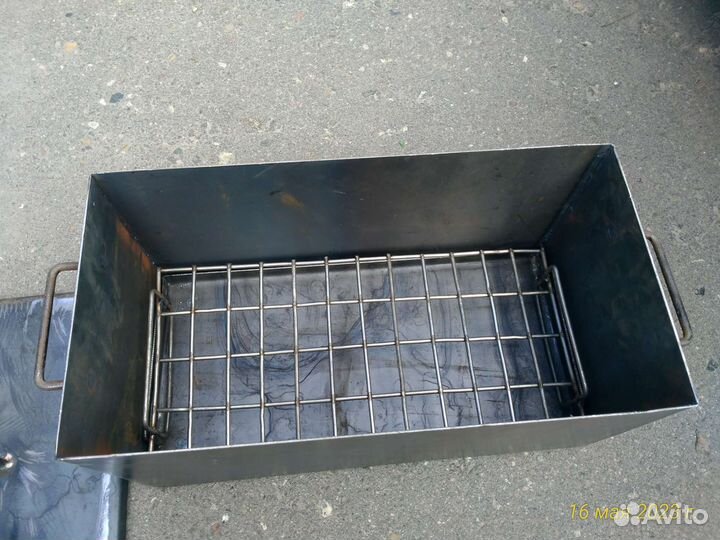 Коптилка горячего копчения