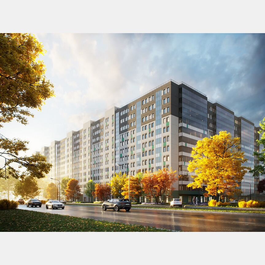 2-к. квартира, 61 м², 5/12 эт.