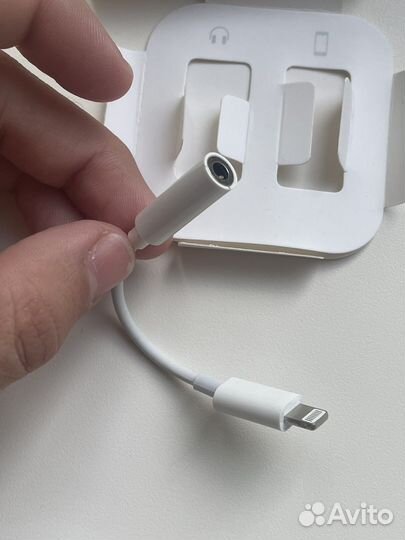 Адаптер Переходник iPhone для наушников -копия