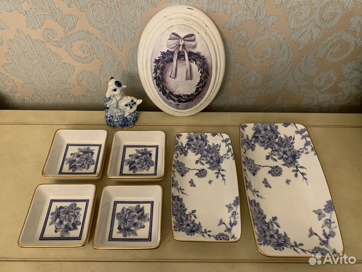 Набор посуды фарфор Турция новый