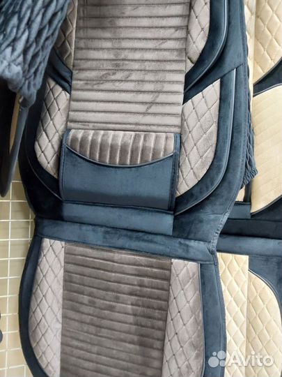 Чехлы из Алькантары на авто