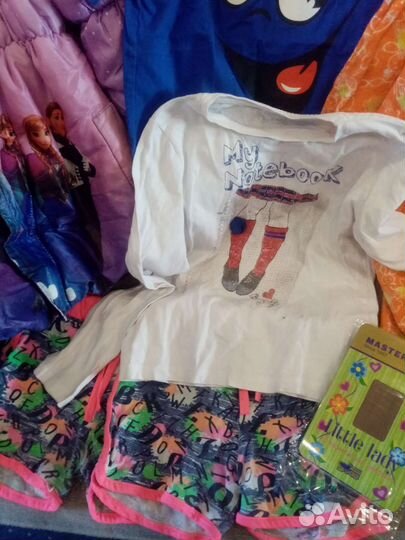 Пакет вещей на девочку 7-8 лет #1