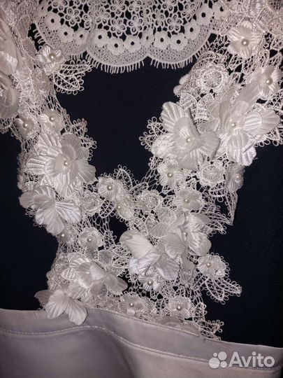 Белый фартук