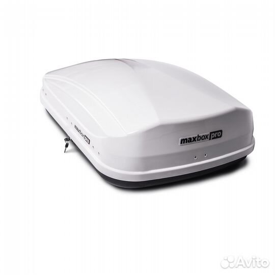 Автобокс MaxBox PRO 430 (малый) белый глянцевый дв
