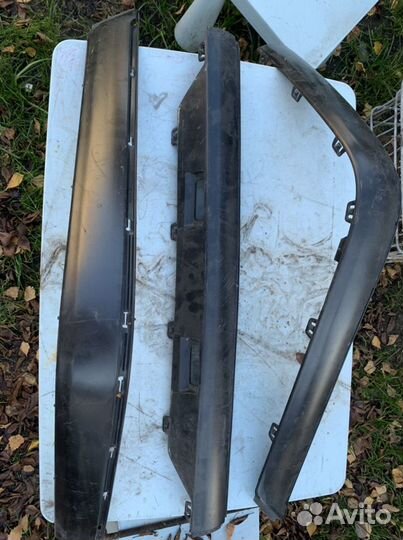 Молдинг заднего бампера пежо 406