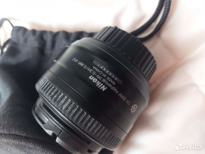 Объектив nikon 35 mm 1 8f af-s