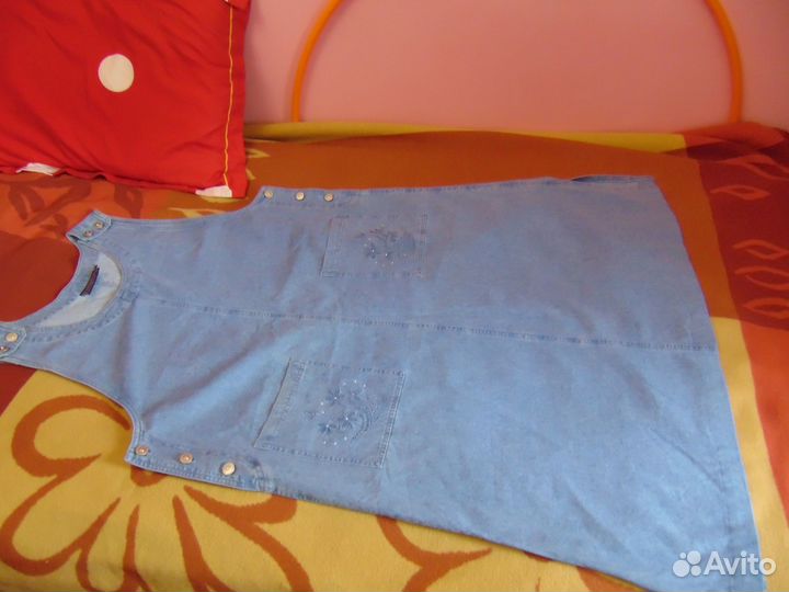 Джинсовый сарафан