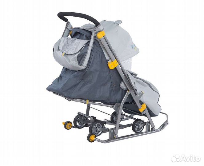 Детские санки коляска