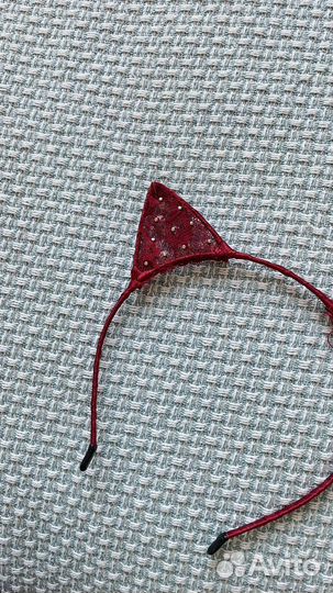 Ободок ушки кошки