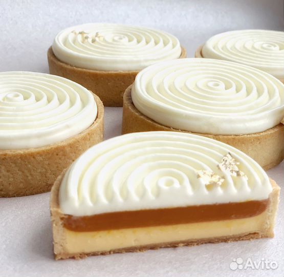 Тарт Облепиховый чизкейк