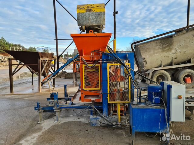 Оборудование для производства брусчатки