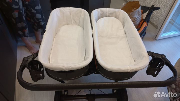 Коляска для двойни 2 в 1