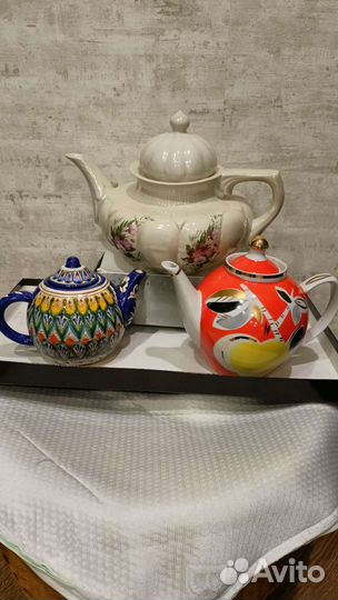 Чайник фарфоровый
