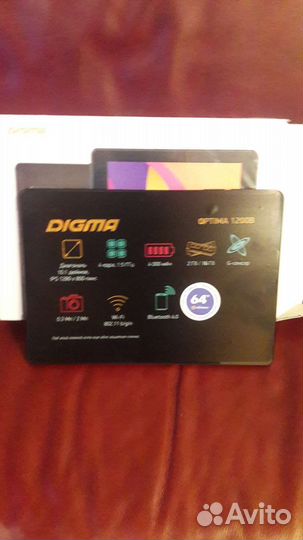Планшет digma 1200B(новый)