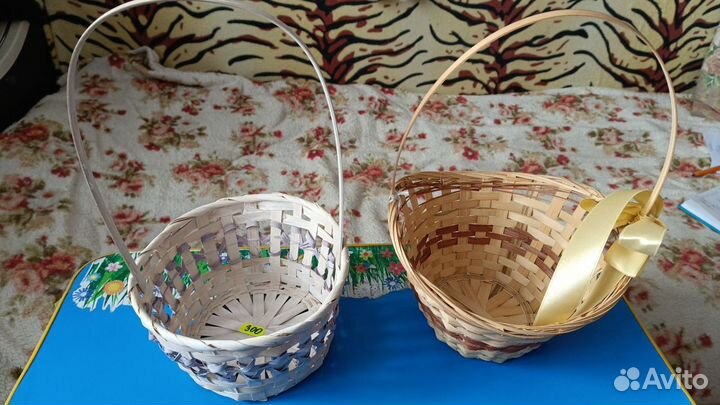 Корзина плетеная