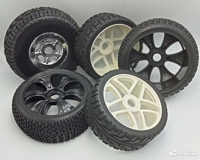 Колёса для р/у внедорожников 1/8 в сборе