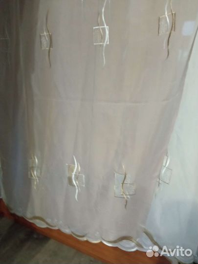 Шторы тюль в кухню и в комнату