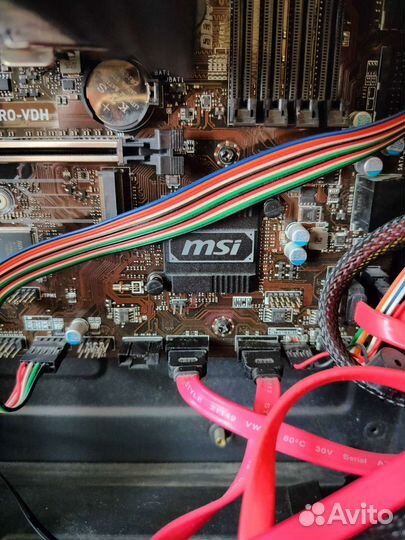 Комплект мать+проц+башня