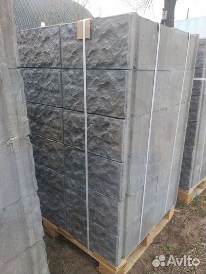 Блоки фибропенобетонные с облицовкой