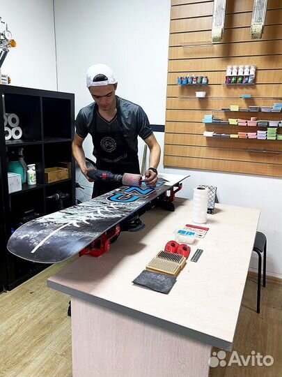 Подготовка-ремонт Сноубордов, Горных и Беговых лыж