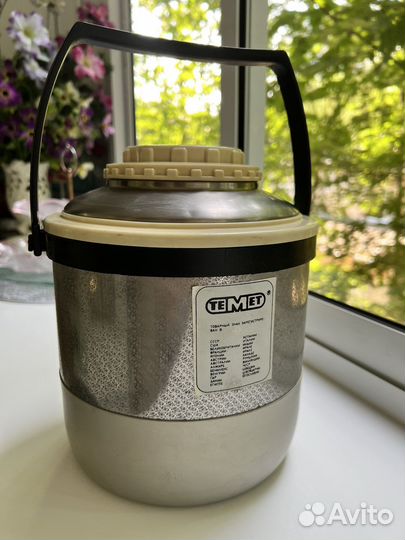 Термос -темет. Нерж.сталь 3 литра