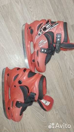 Пластиковые,детские коньки