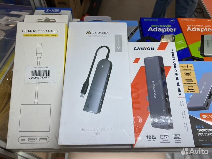 USB Type-c Hub на Macbook, Xiaomi