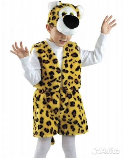 Костюм Мышонка, змея, крокодил, леопард, слон