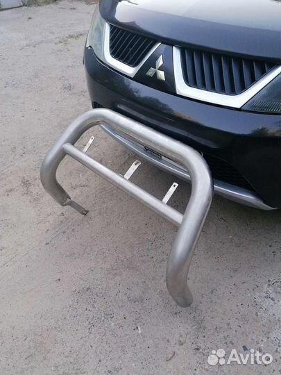 Кенгурятник на outlander