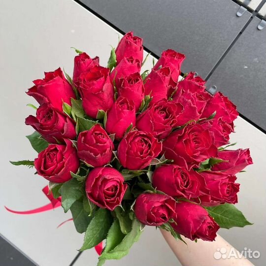 Цветы розы букет