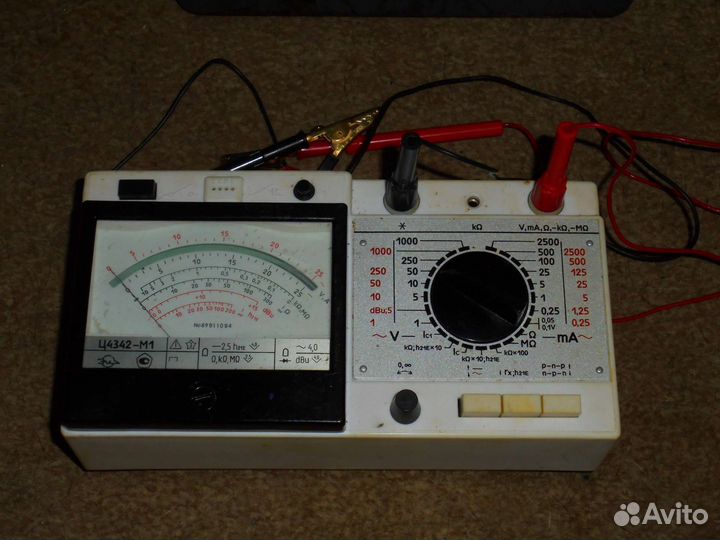Электроизмерительный прибор Ц4342. СССР