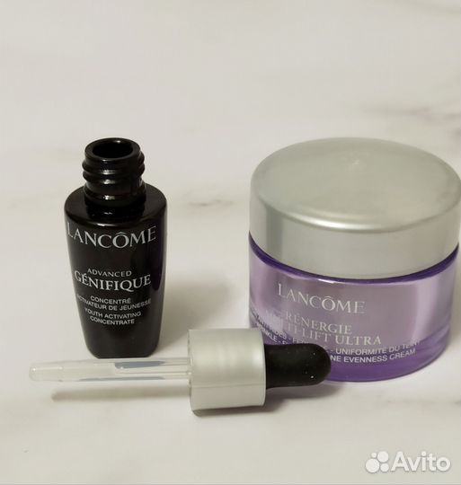 Пустые баночки от кремов, сыворотки