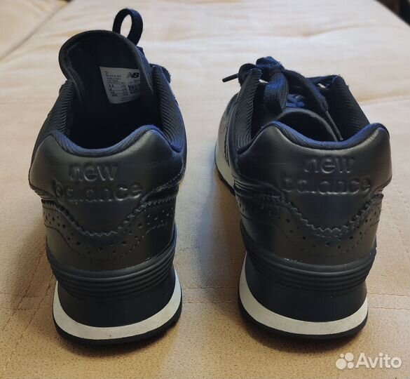 New balance 574 кожа 8,5 us
