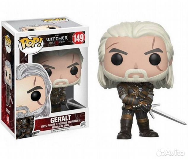 Экшн фигурка Геральд из ривии funko pop