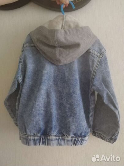 Джинсовая куртка для мальчика 116
