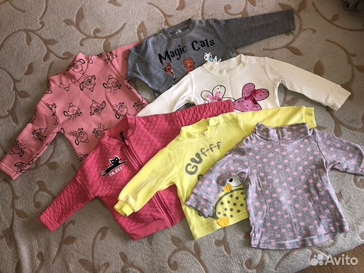 Вещи пакетом на девочку