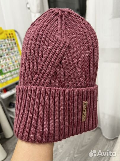 Шапка женская демисезонная 56