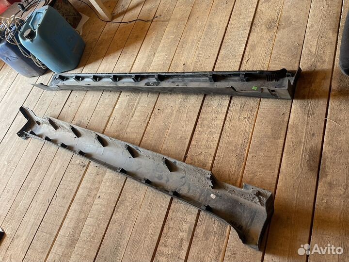 Пластиковые пороги kia sportage 4 ql