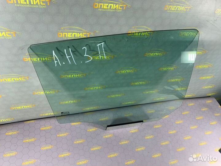 Стекло двери заднее правое Opel Astra H