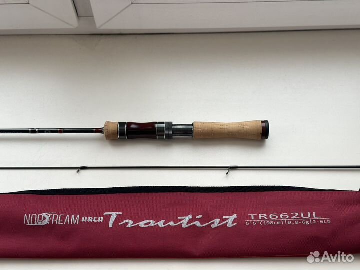 Спиннинг norstream troutist tr662ul