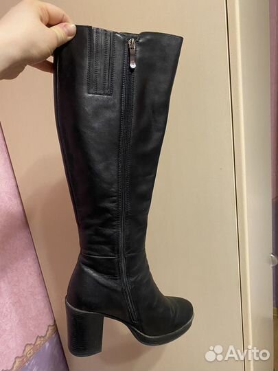 Сапоги женские зимние натуральная кожа