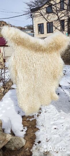 Козьи шкуры пуховые