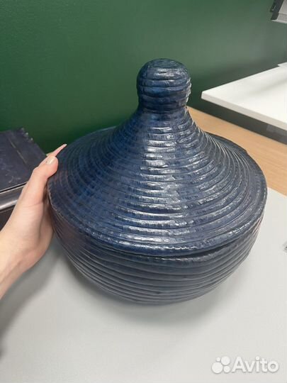 Корзина африканская (Сенегал) ручная работа