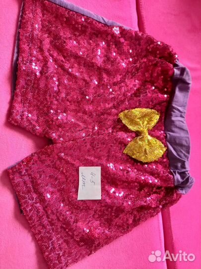 Шорты для девочки пакетом